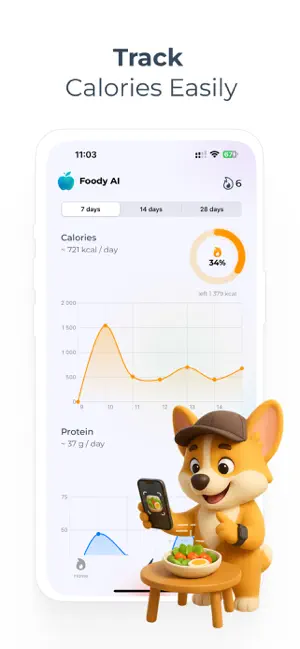 Foody AI - Calorie counter screenshot 3