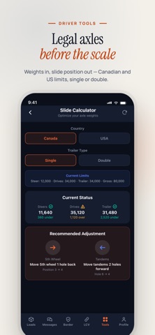 TruckerPro Driver iPhone screenshot