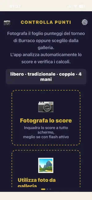 Controlla Punti Burraco screenshot 3