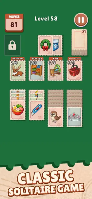 Stamp Solitaire: Card Matching screenshot 1