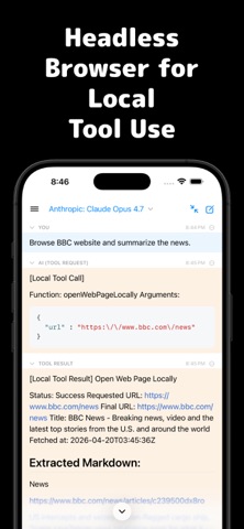 Cumbersome: AI LLM API Client Screenshot 8 of 8