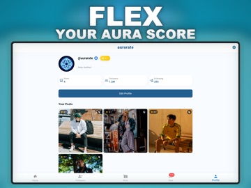 AuraRate: Rate My Outfit iPad screenshot