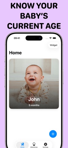 Baby Age Tracker & Milestones screenshot