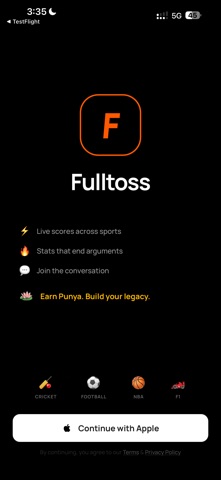 FullToss: Sports Community Screenshot 1 of 10