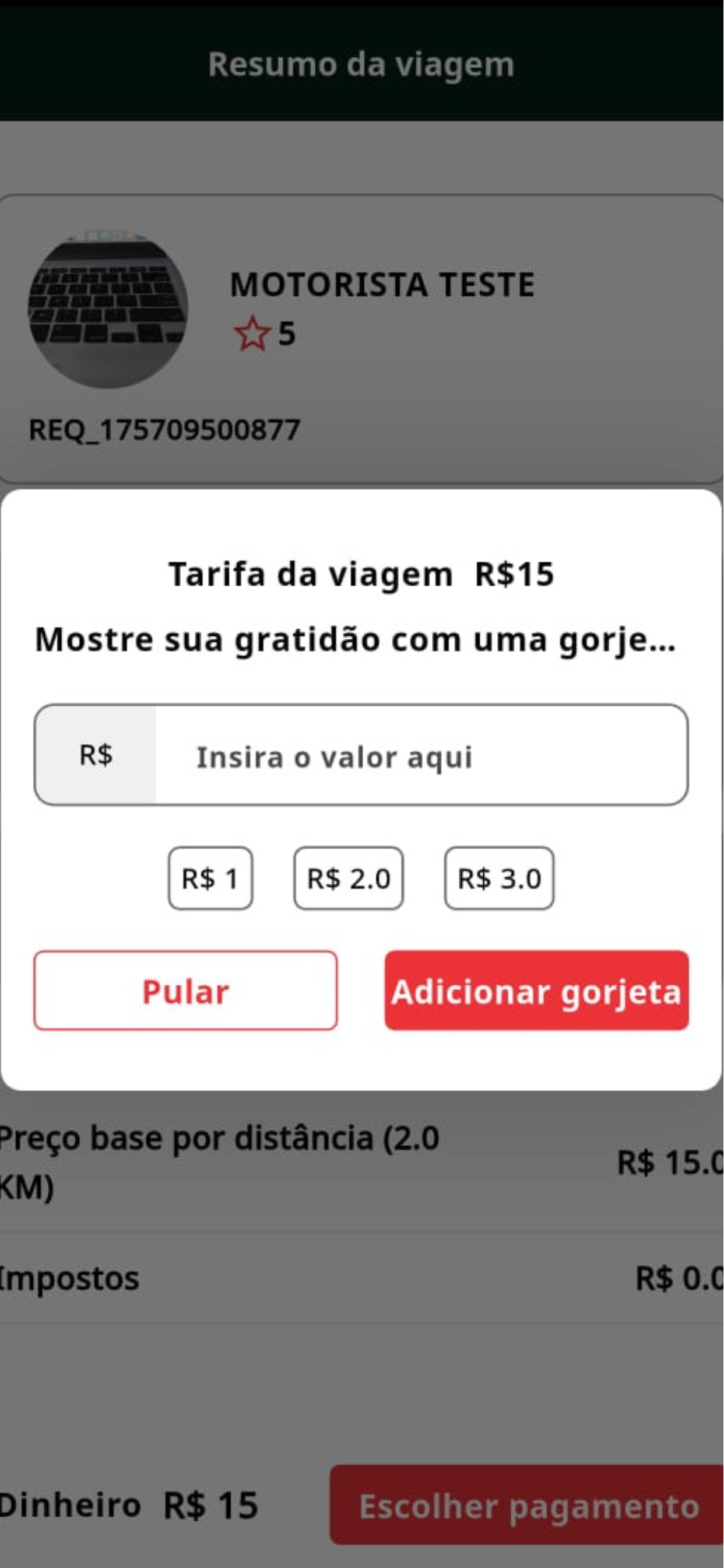 Melhor Amigo Solicitante