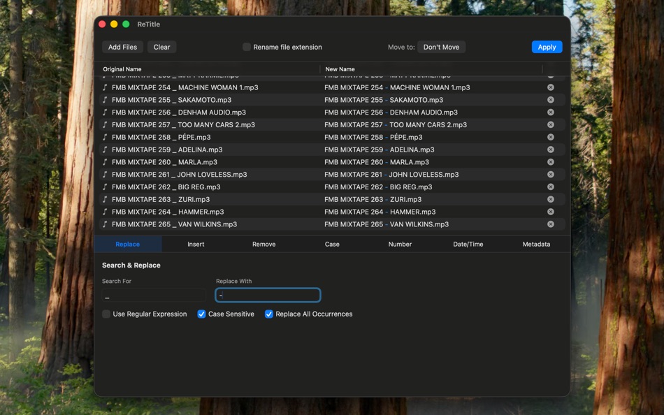 #2. ReTitle (macOS) Podle: Nicholas Fay