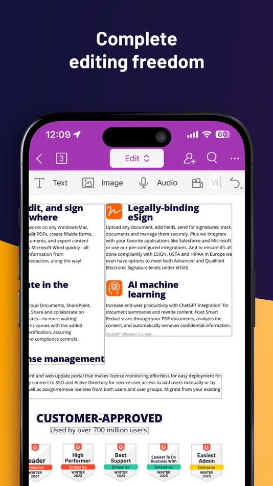 #4. Foxit PDF Editor (iOS) Podle: FOXIT SOFTWARE INCORPORATED