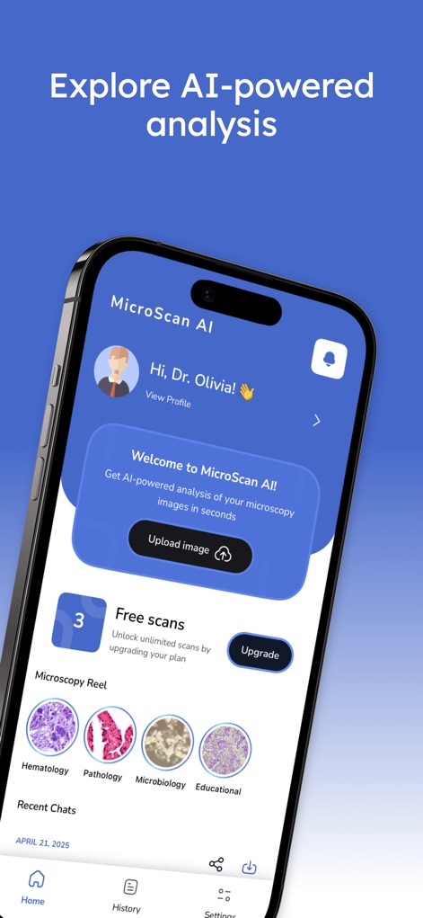 Microscope AI Cell - MicroScan - Education App | MWM