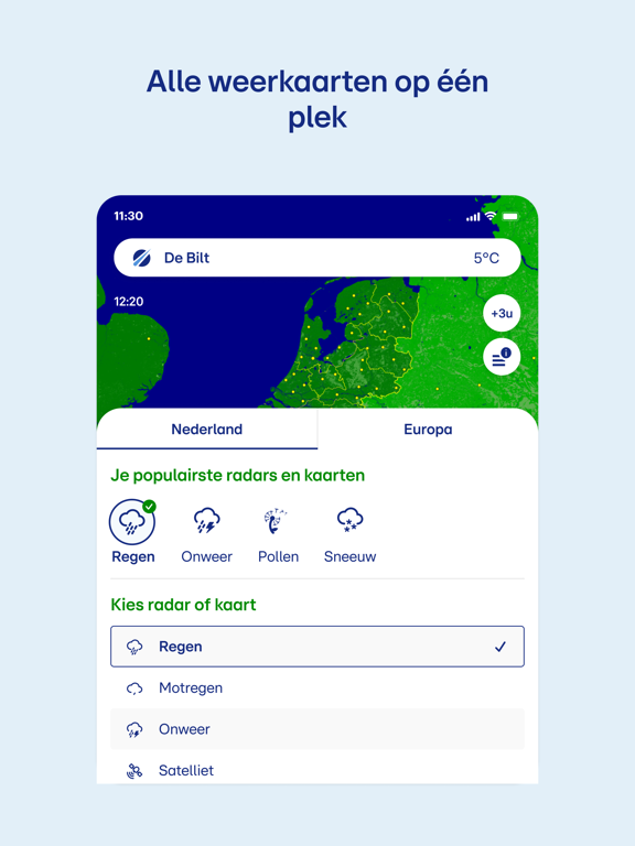 Screenshot #6 pour Buienradar - weer