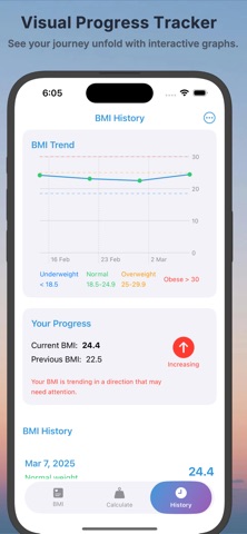 BMI Simplify screenshot