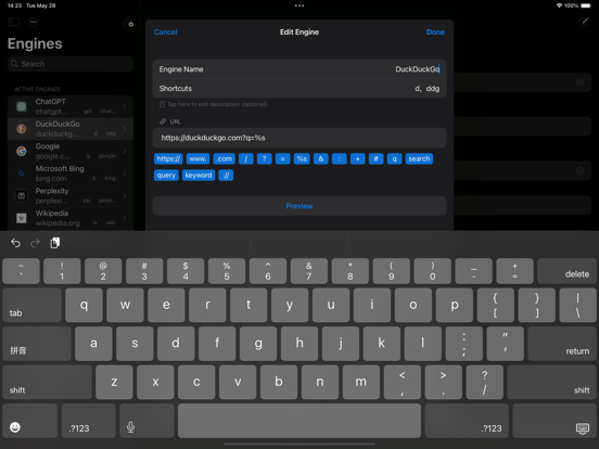 xSearch for Safari iPad app afbeelding 4