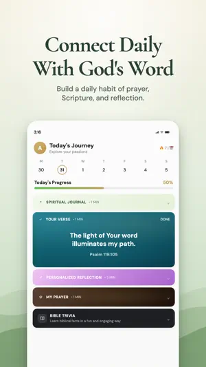 Bible Chat: Daily Devotional screenshot 1