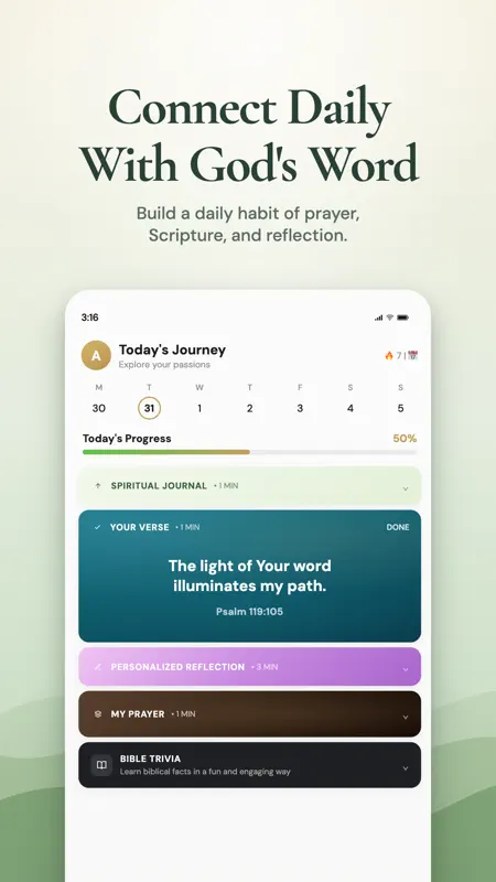 Bible Chat: Daily Devotional screenshot 1 of 10