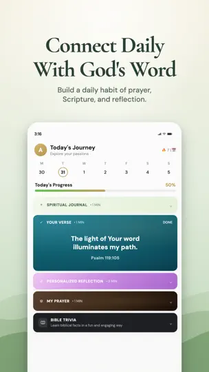 Bible Chat: Daily Devotional iPhone-skjermbilde 1