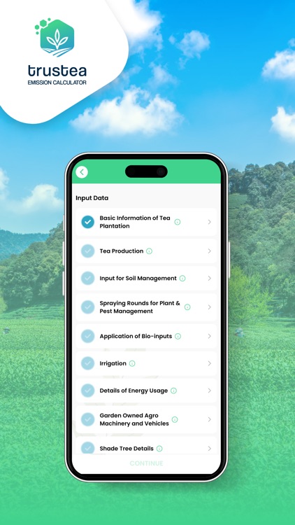 Trustea Carbon Calculator