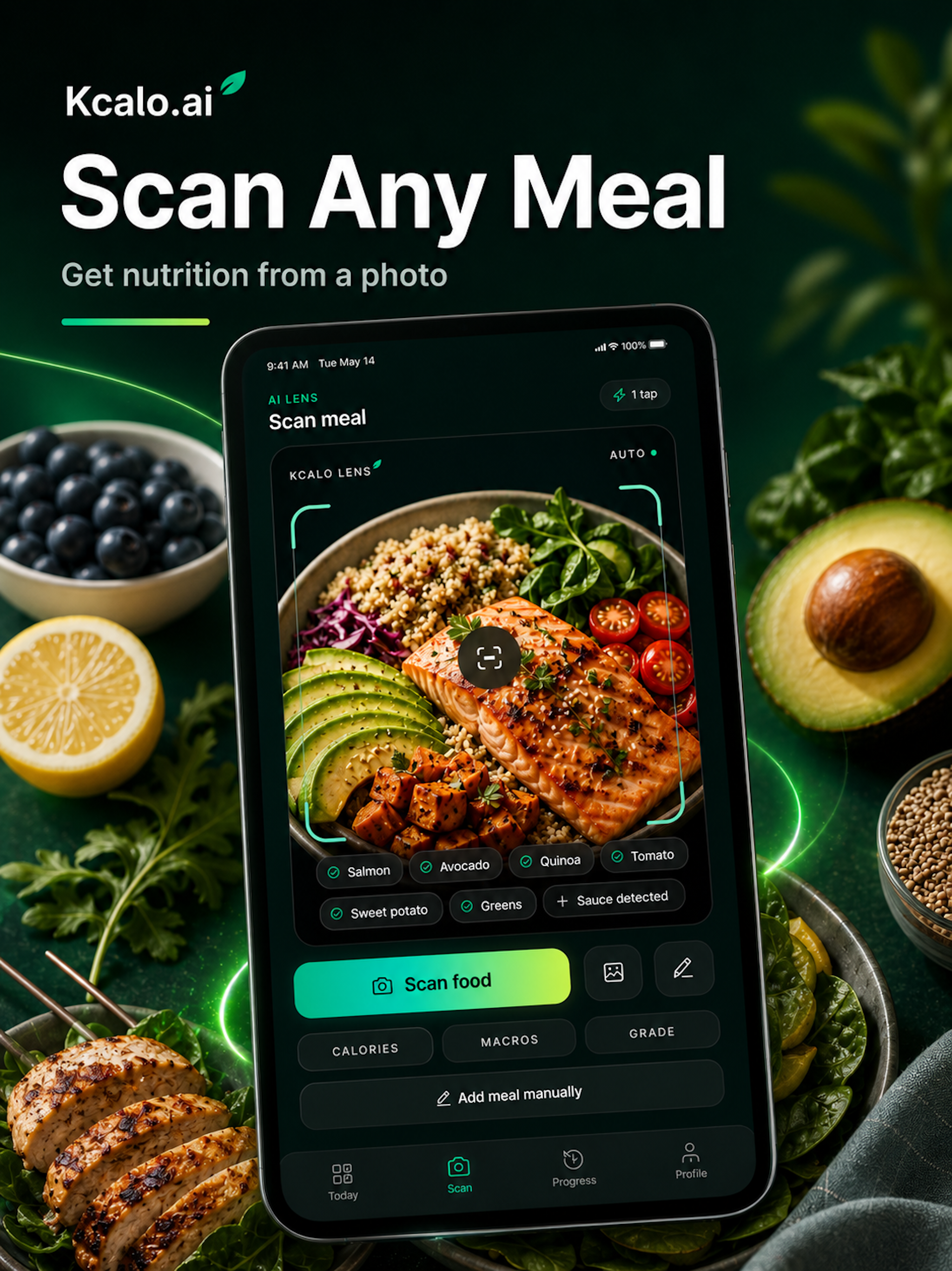 Kcalo: AI Calorie Tracker
