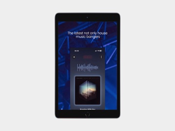 Dance One Radio iPad screenshot