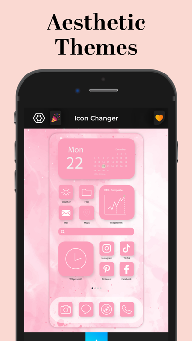 Screenshot #2 pour Icon Changer - Widget Theme
