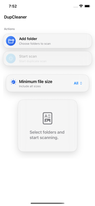 DupCleaner Screenshot 1 of 4