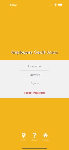 Employees Credit Union app screenshot