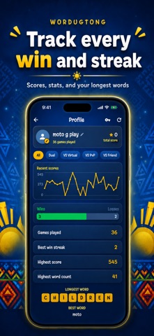 Wordugtong iPhone screenshot