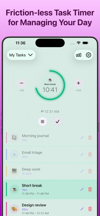 Daybox - Task Timer Screenshot 1 of 4