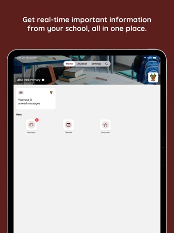 Aloe Park Primary iPad screenshot