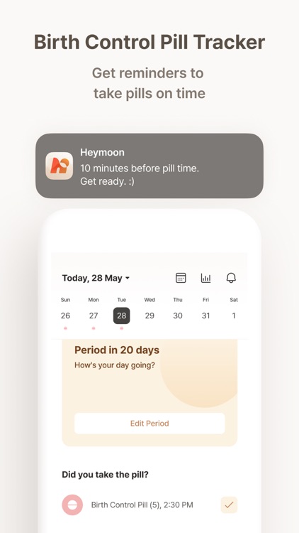 Happy Moonday: Period Tracker screenshot-7