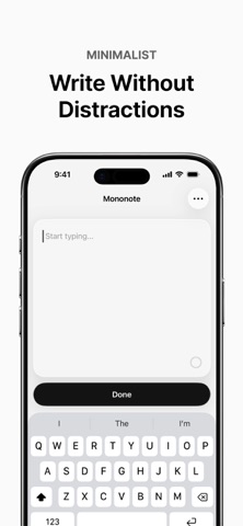 Mononote: One Note Screenshot 2 of 4