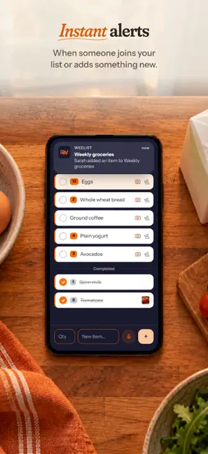WeeList: Grocery List screenshot 2