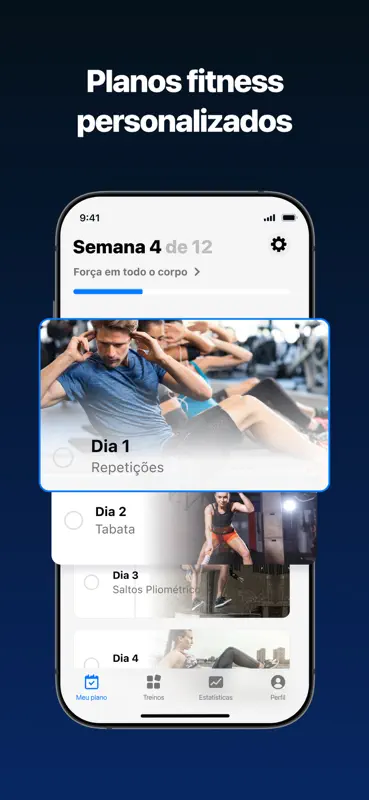 Treinos em casa e Planos screenshot 5 of 8