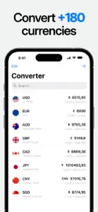 Currency converter · screenshot #1 for iPhone