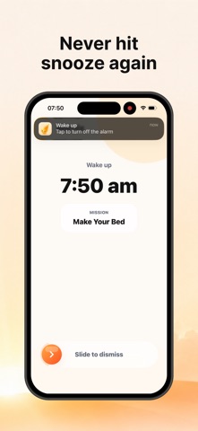 Mornix: Alarm Clock to Wake Up iPhone screenshot