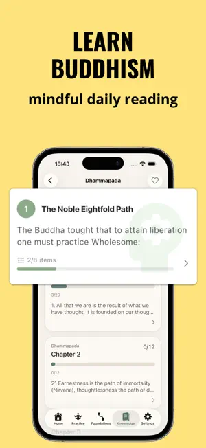 Buddha Wisdom: Buddhism Quotes screenshot 1