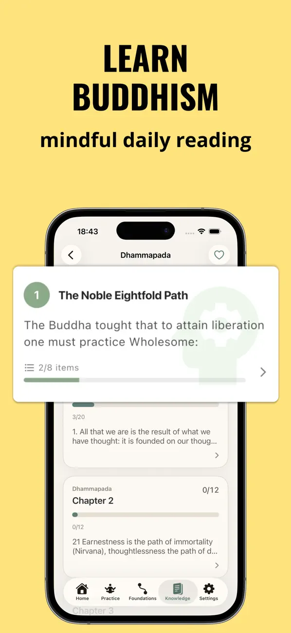 Screenshot #1 pour Buddha Wisdom: Buddhism Quotes