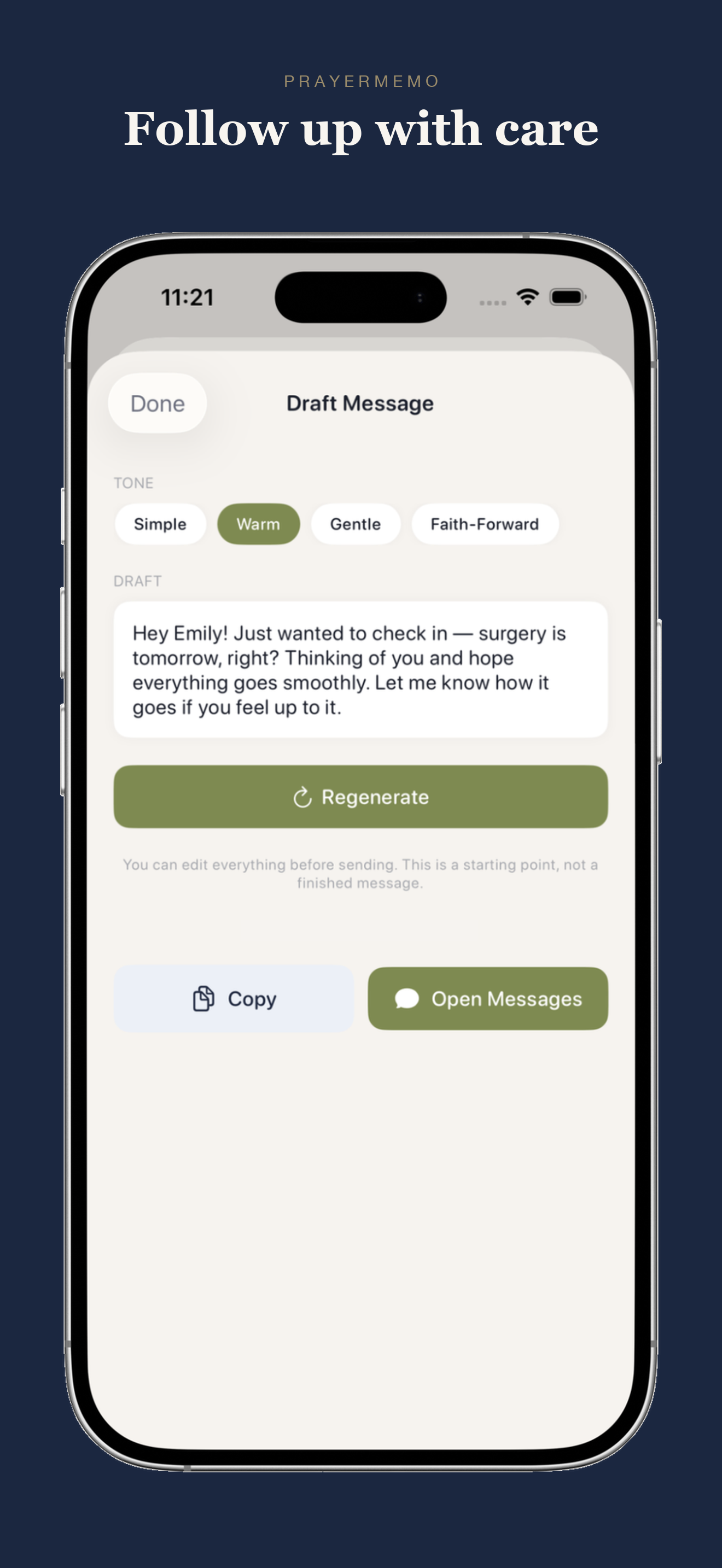 PrayerMemo screenshot 4