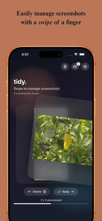tidy. screenshot 1