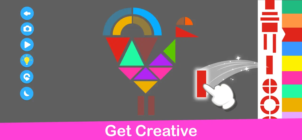 Screenshot #3 pour Mosaic Puzzles Kids Art Games