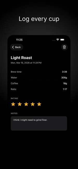 Single Origin - Coffee Timer screenshot 3