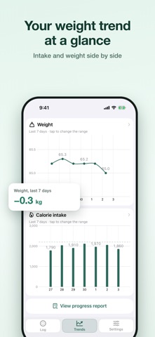 CaloFlash: Minimal Calorie Log Screenshot 3 of 5
