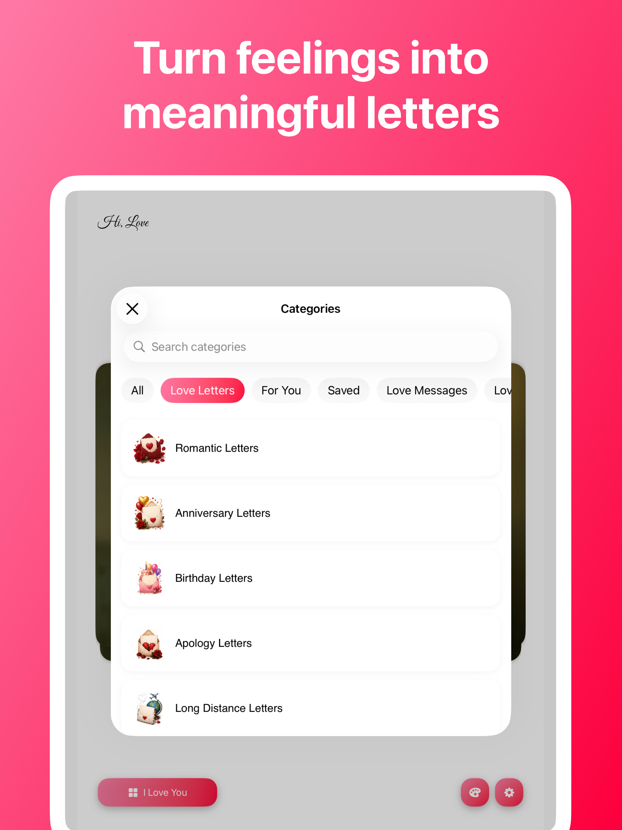 Love Letter & Messages - Lovem