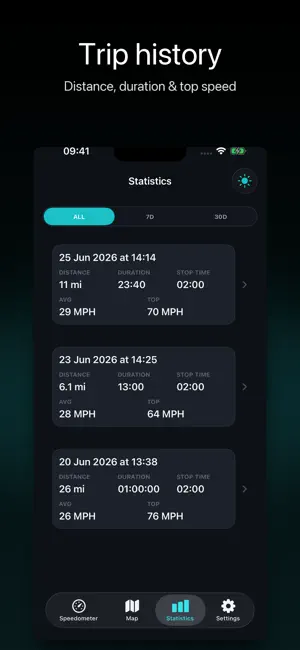 Speedometer: GPS Tracker App screenshot 3