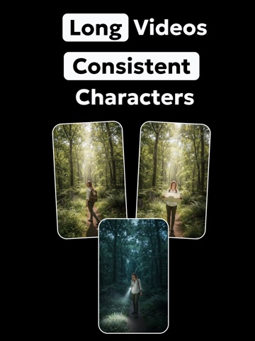 Scene: AI Video Generator iPad screenshot