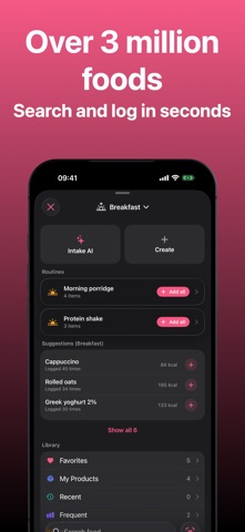 Intake: Calorie Counter & Log Screenshot 4 of 10