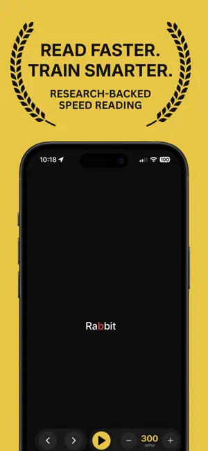 Rabbit Reader: Speed Reading screenshot 1