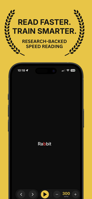 Rabbit Reader: Speed Reading Screenshot 1 of 6