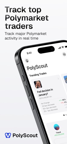 PolyScout - Polymarket tracker Screenshot 1 of 5