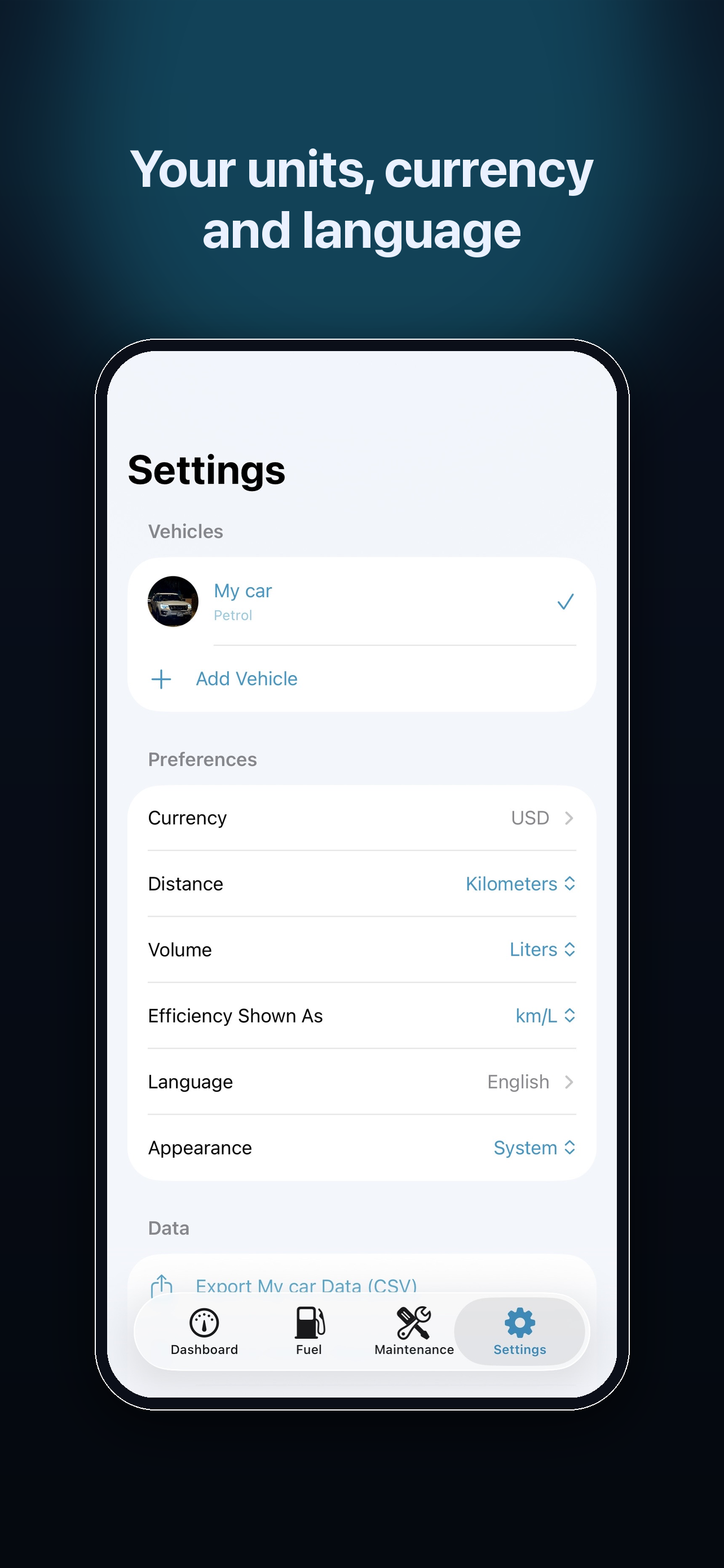 Fueloria: Fuel & Car Care screenshot 6