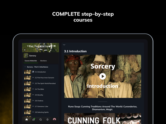 Rune Soup iPad screenshot 3 - Social Networking app