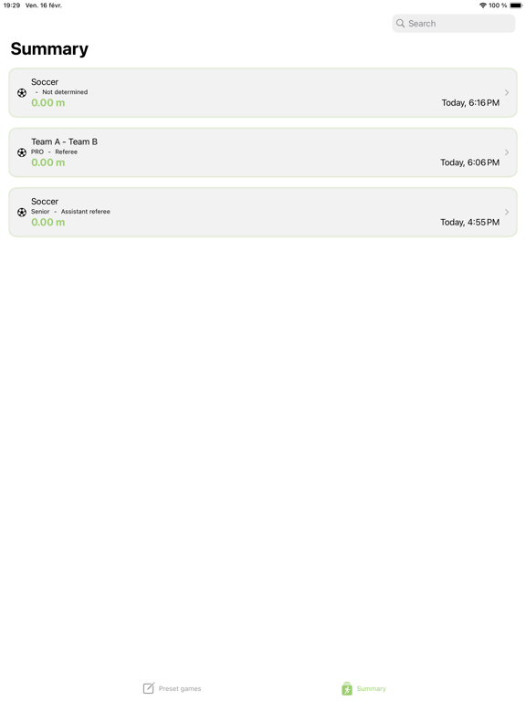 Soccer Referee iPad screenshot 2 - Sports app